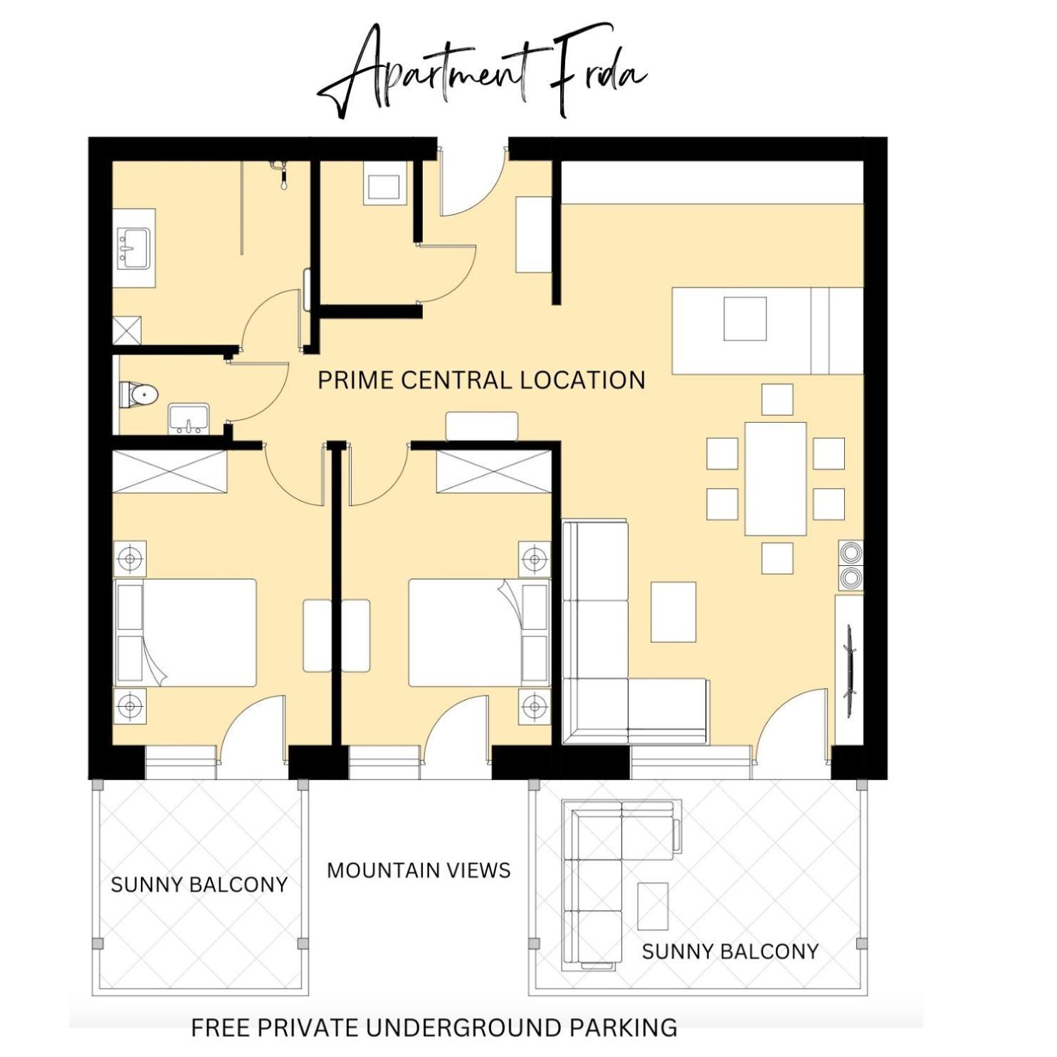 גרובמינג Apartment Frida By Da Alois מראה חיצוני תמונה